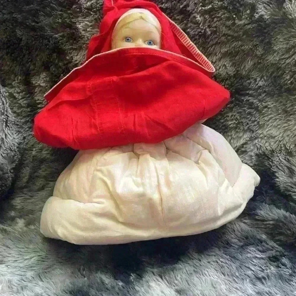 Russian Tea  Cozy with Vinyl Doll Head - Picture 7 of 15